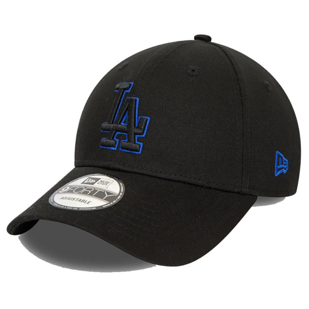 New Era - 9Forty- Metallic Outline Los Angeles Dodgers Cap - Black